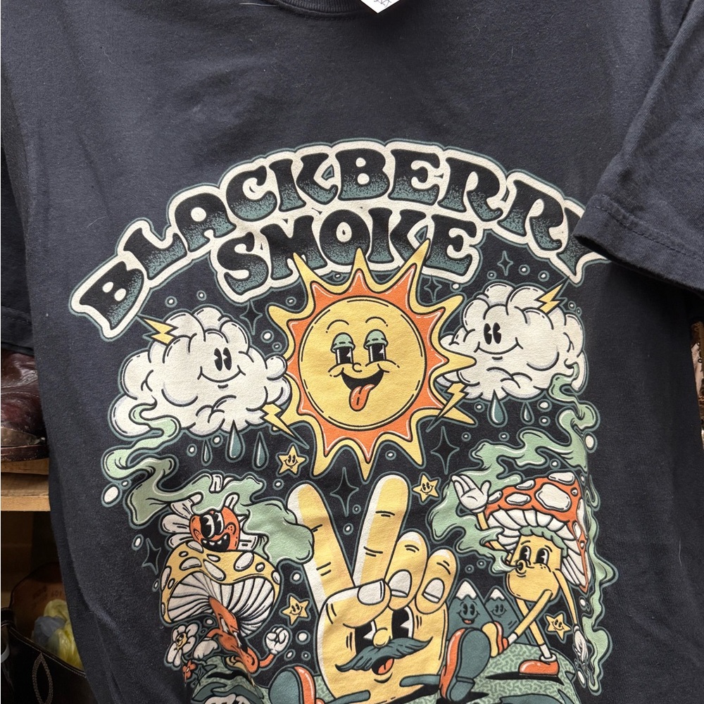 BlackBerry Smoke Black Graphic T-Shirt